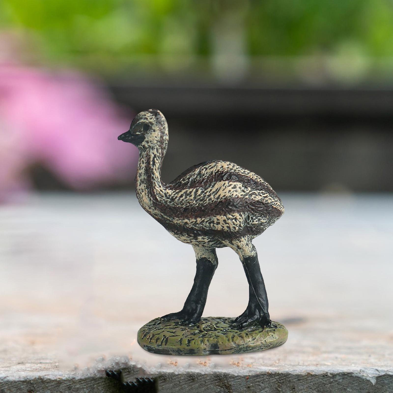 Simulation Animals Statue Ornament Sculpture for Backyard Outdoor Decor