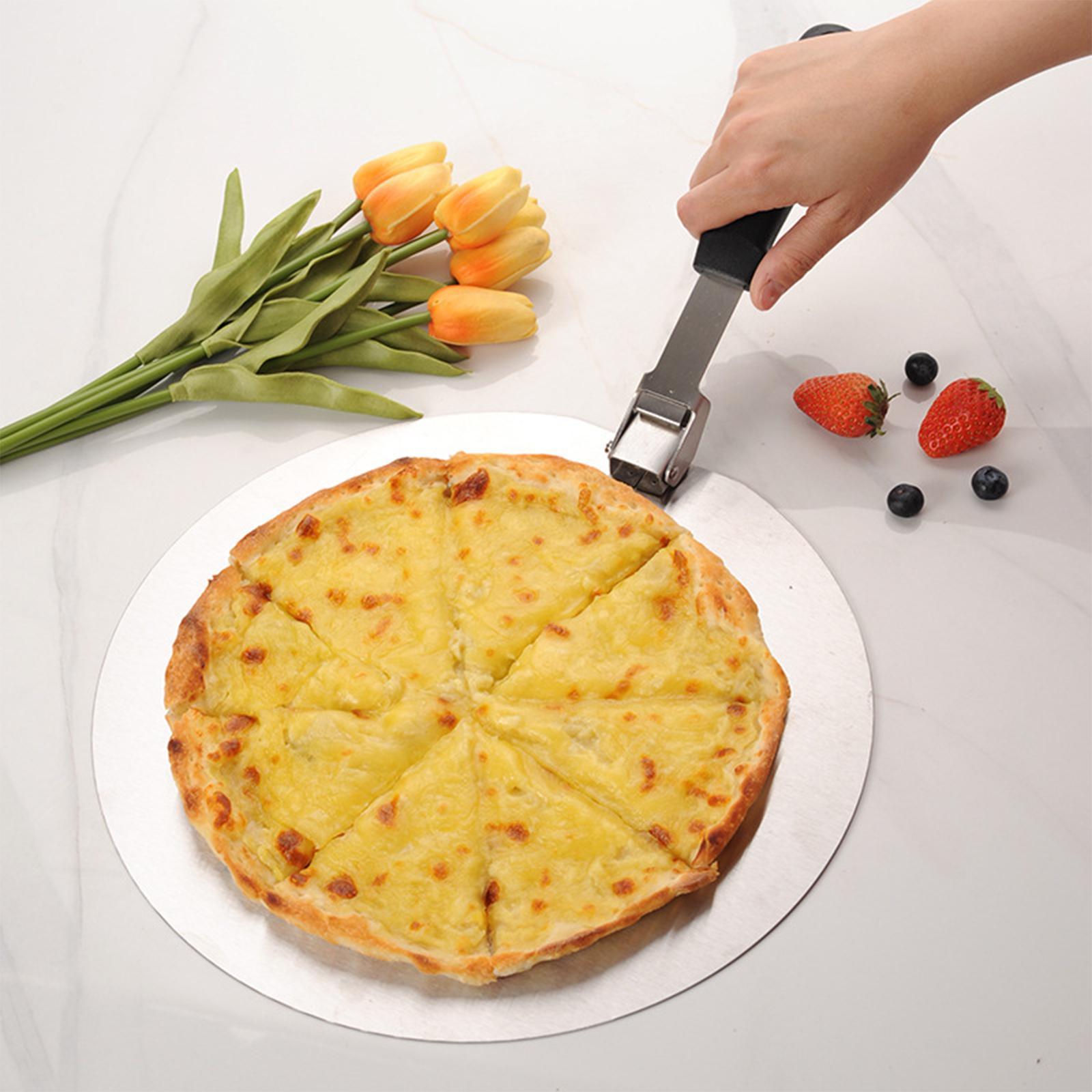 Foldable Pizza Shovel Pizza Spatula with Handle for Home Baking Pizza Cake