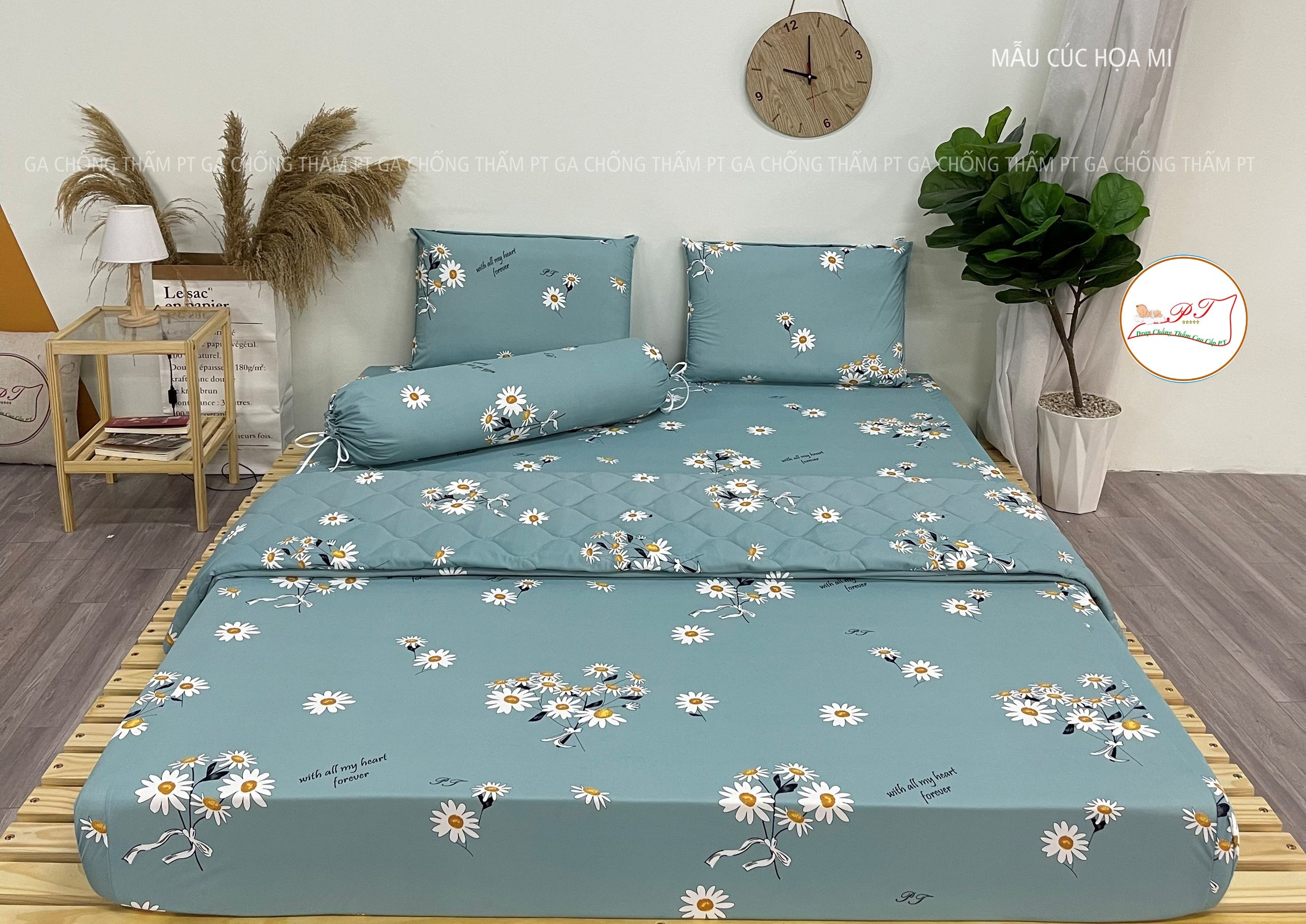 Ga Chống Thấm PT Họa Tiết Cúc Họa Mi