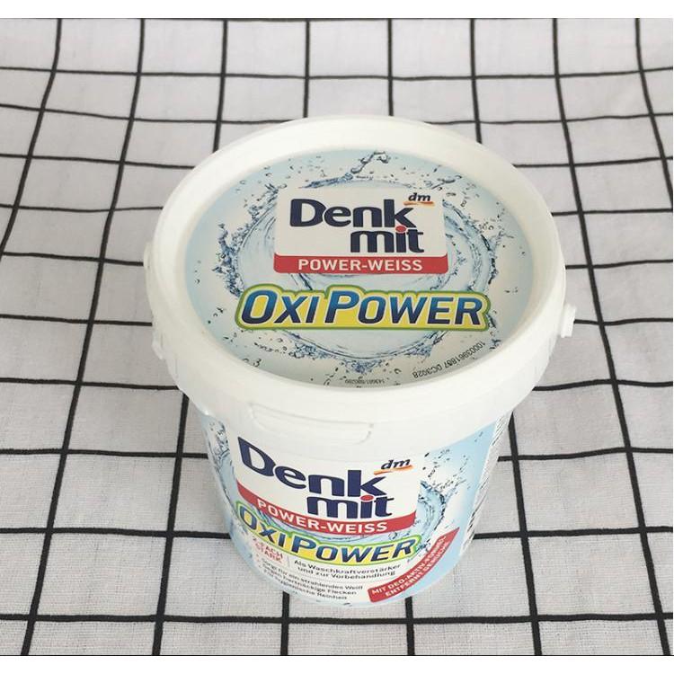Hộp bột tẩy trắng quần áo Oxi Power DENKMIT 750 g