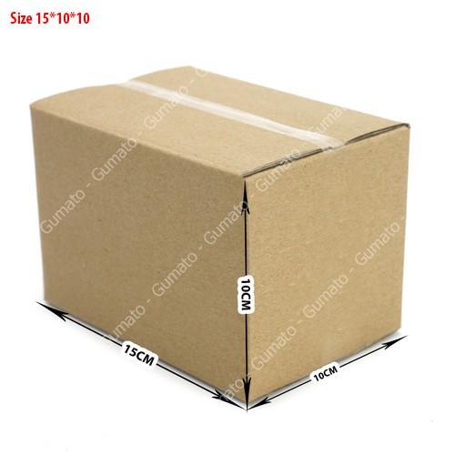 Hộp giấy P25 size 15x10x10 cm, thùng carton gói hàng Everest