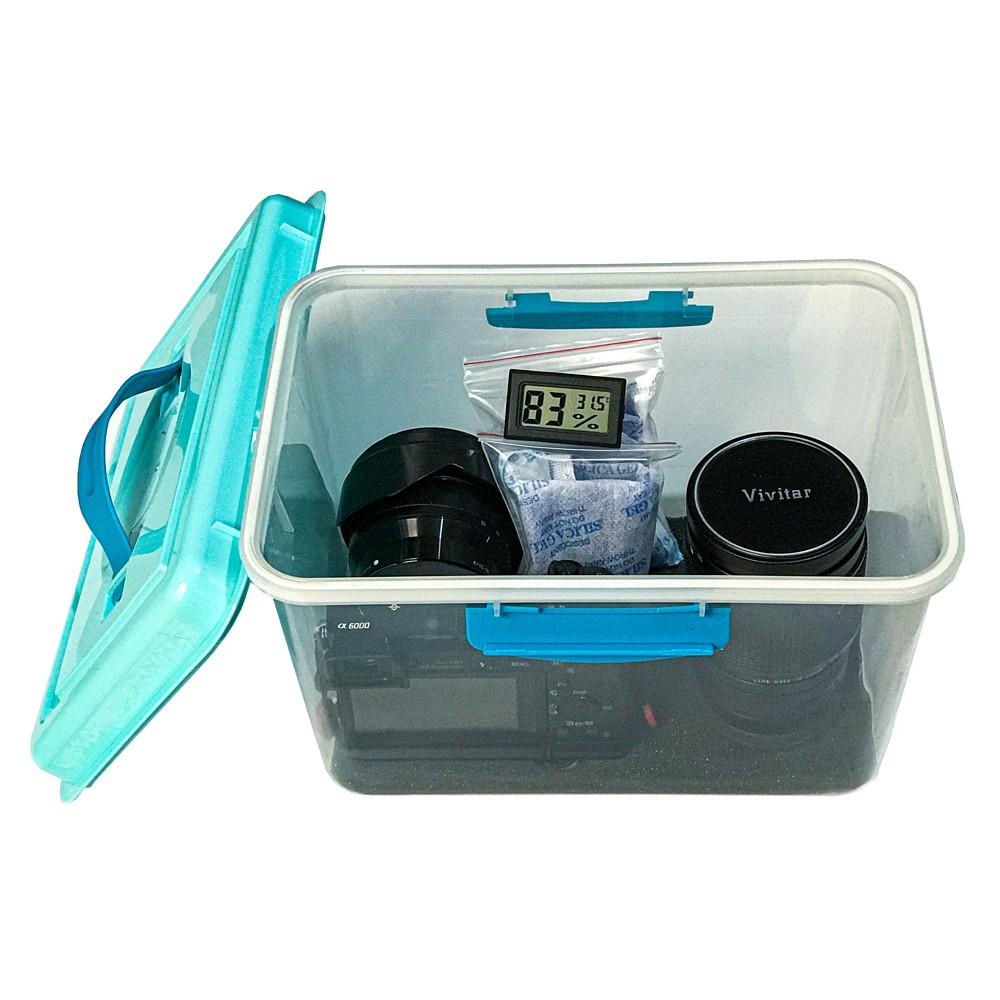 Combo hộp chống ẩm máy ảnh giá siêu rẻ 10 lít, 6 lít, 3 lít (tùy chọn hạt hoặc máy hút ẩm) - Hàng nhập khẩu