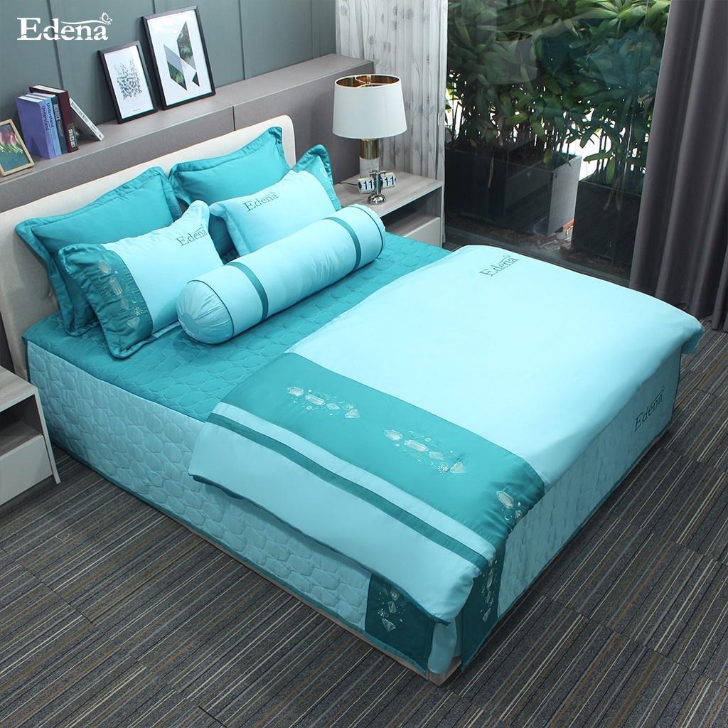 Bộ Ga Chần Gòn Tencel Edena 772 Gồm 5 Món