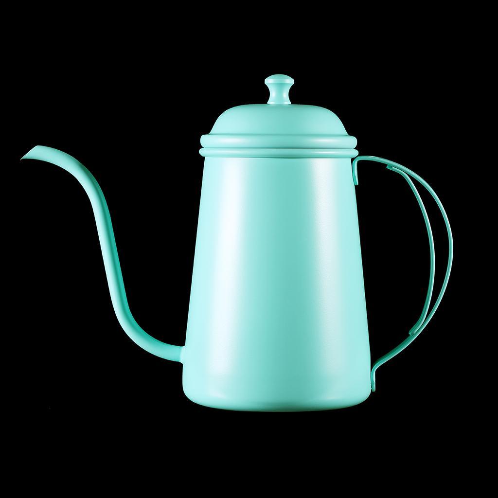 24oz Pour Over Drip Pot Espresso Moka Latte Jug Tea Pot Infuser  Green