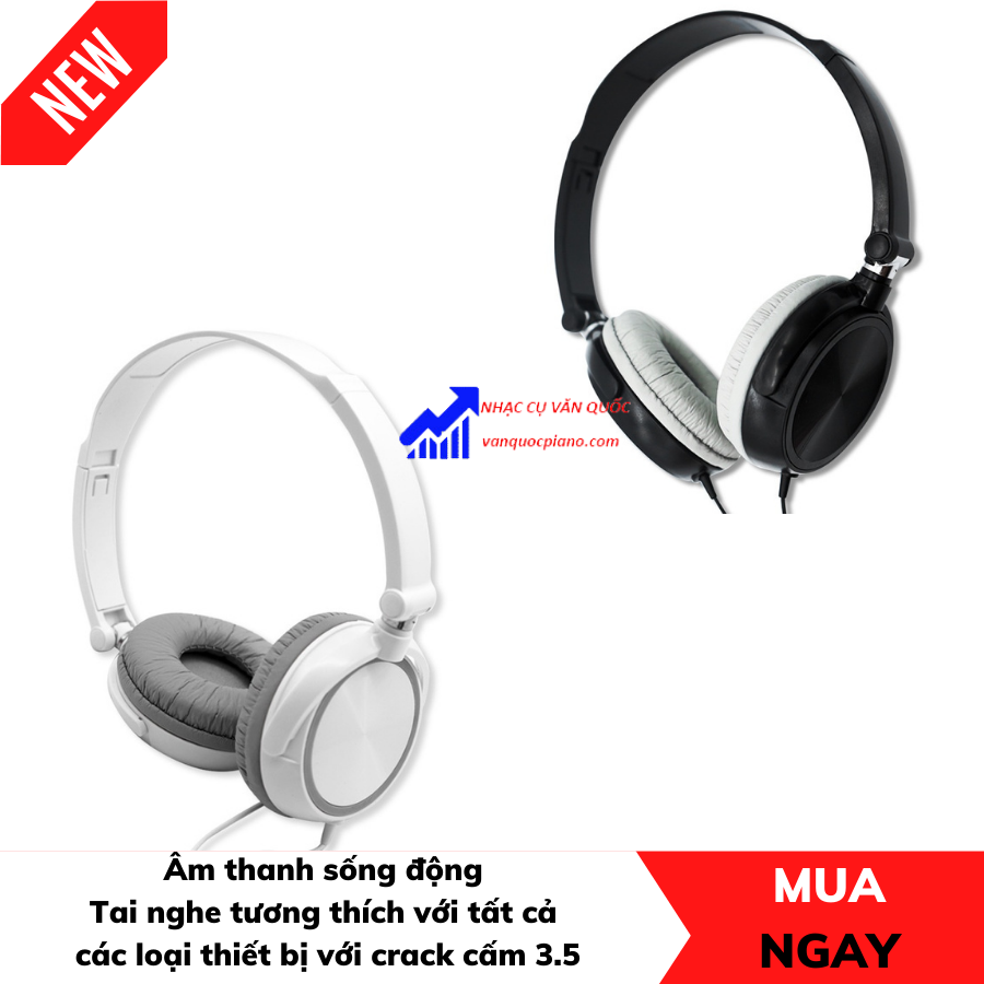 Tai Nghe Có Dây Bass Cực Mạnh Có Thể Gấp Gọn