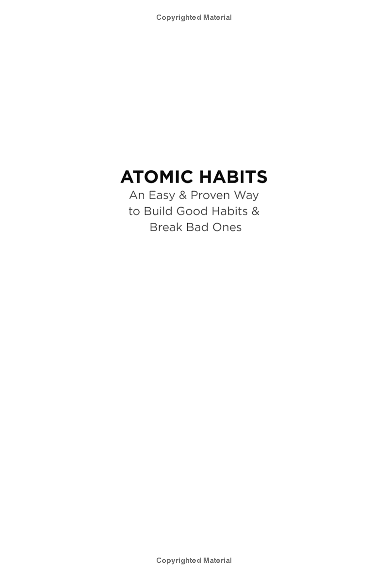 Atomic Habits