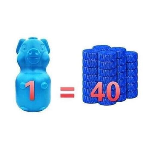 Thả Bồn Cầu Hình Lợn Khử Mùi Hôi Diệt Vi Khuẩn Siêu Hiệu Quả