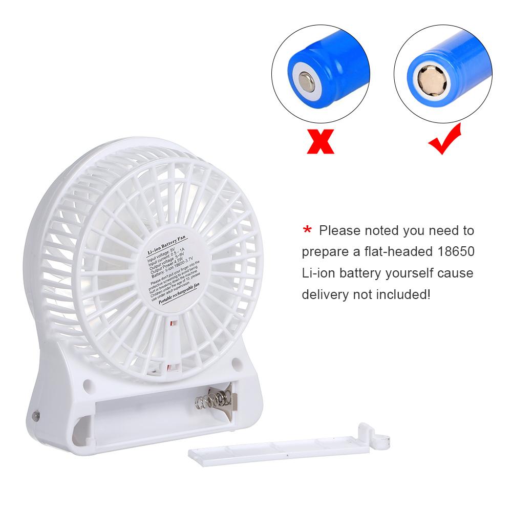 Quạt làm mát mini cầm tay 3 chế độ