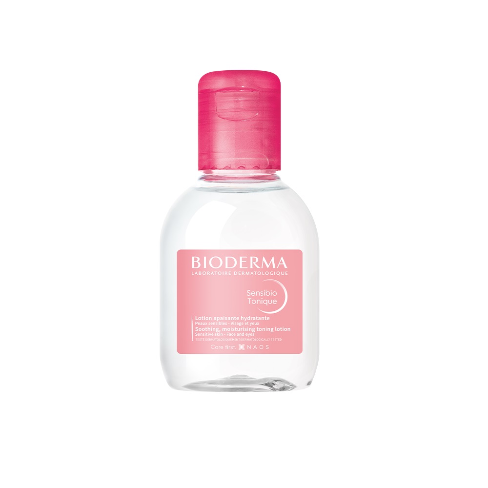 Nước hoa hồng dưỡng ẩm dành cho da nhạy cảm BIODERMA Sensibio Tonique 100ml