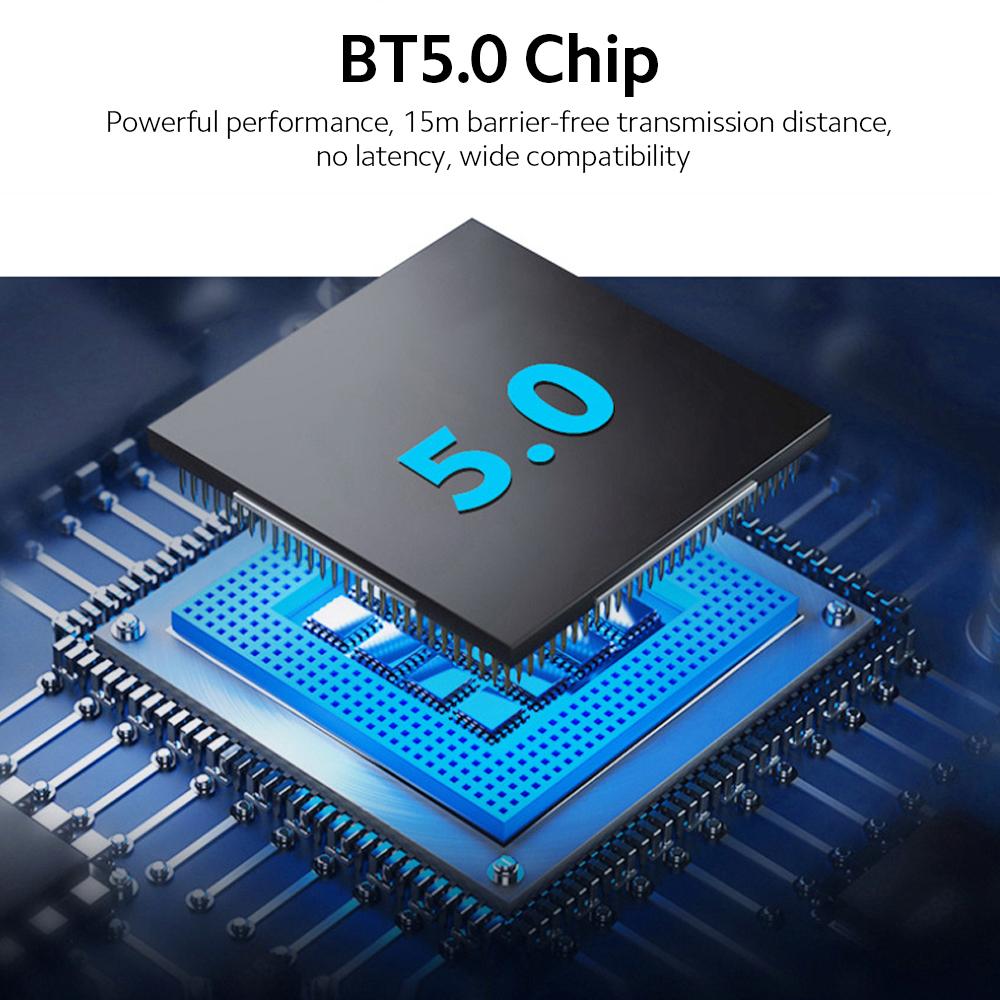 M10 BT5.0 Adapter Multifunctional BT Audio Receiver 15m Transmission Support NFC Connection with USB RCA AUX Ports