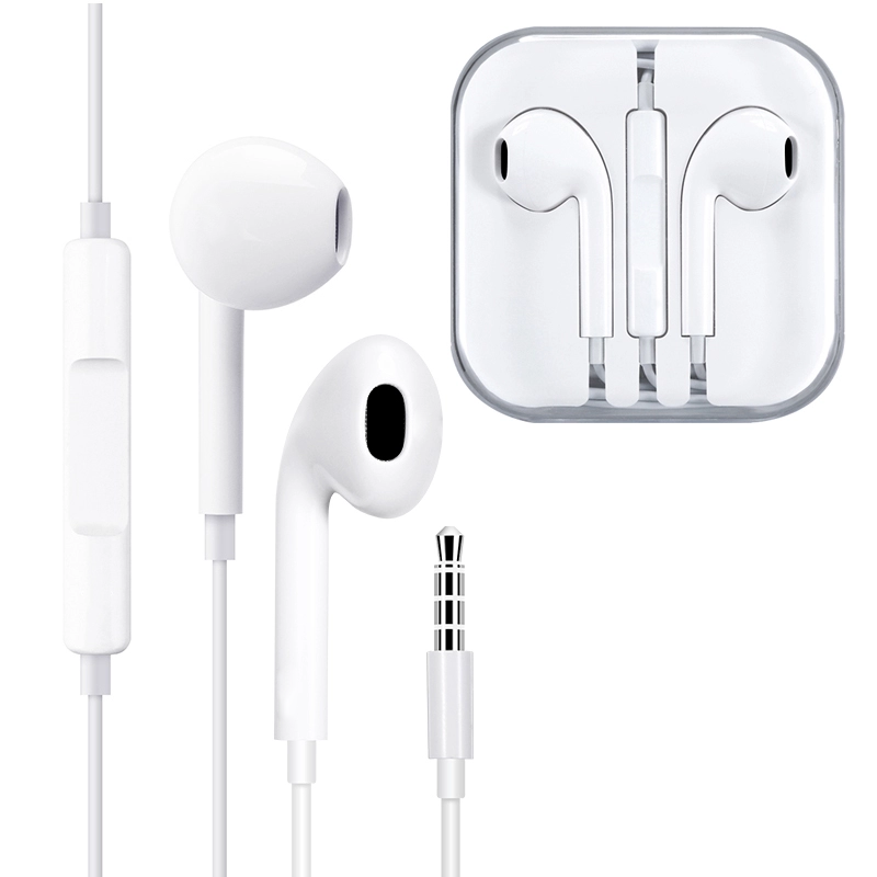 Tai Nghe Nhét Tai 3.5mm Dành Cho IOS Android Tai Nghe Âm Thanh Nổi Có Micrô, Tai Nghe Hifi Máy Tính Di Động Phổ Thông - Hàng Chính Hãng