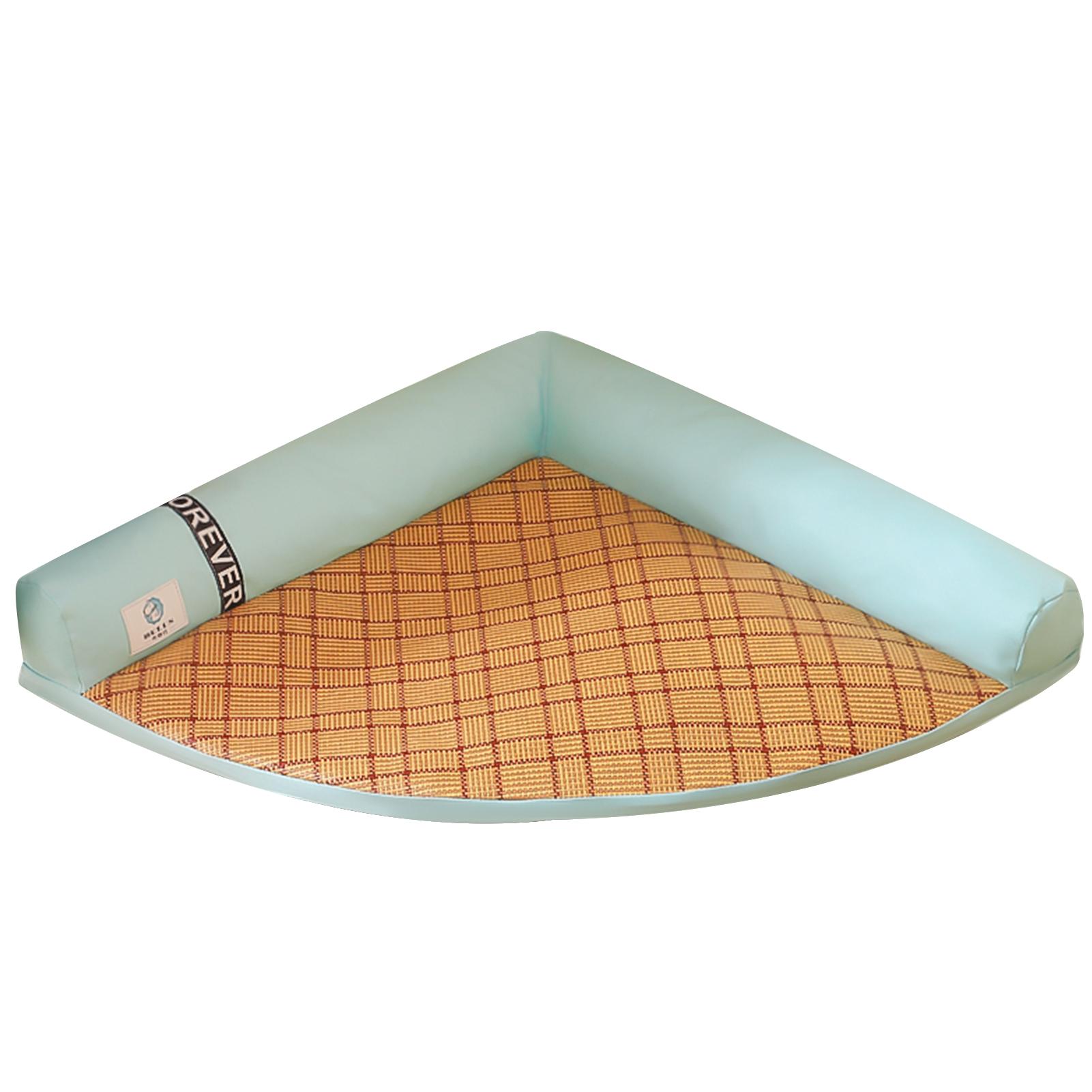 Thảm mùa hè cho chó mèo thiết kế hình tam giác, Chất liệu cao cấp Chống xước và dễ lau chùi.Bề mặt có thể hấp thụ nhiệt và mồ hôi