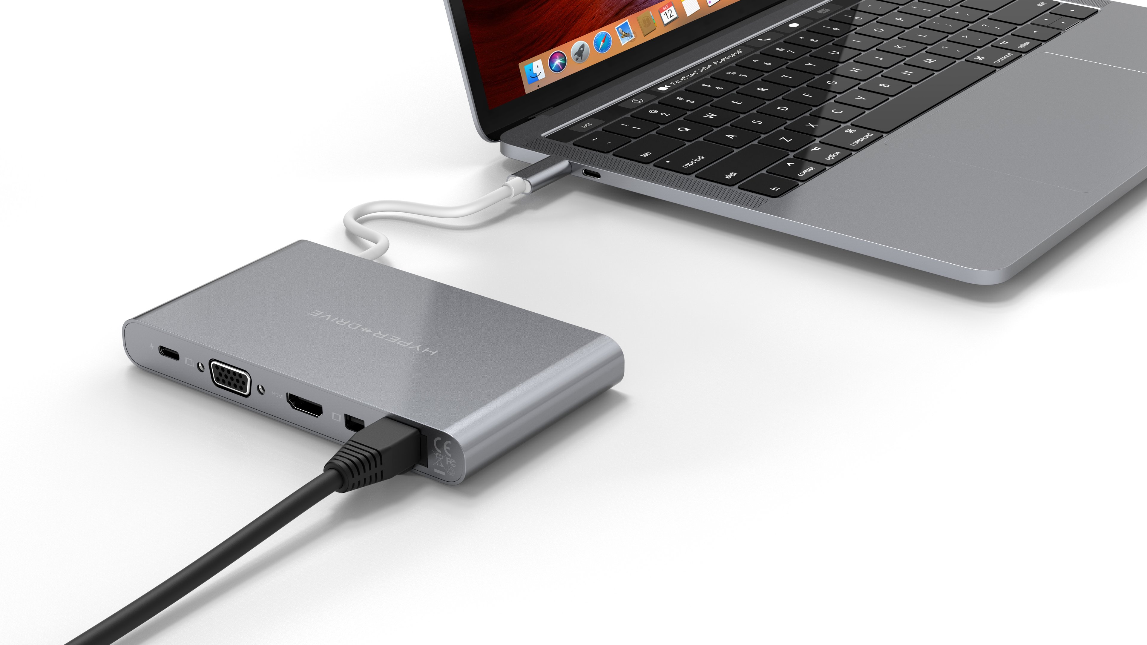 Cổng Chuyển HYPERDRIVE ULTIMATE USB-C HUB FOR MACBOOK, SURFACE, PC, USB-C DEVICES - HÀNG CHÍNH HÃNG