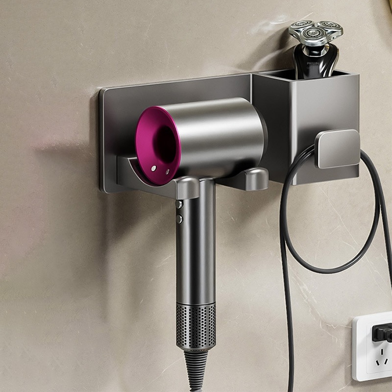 Giá đỡ máy sấy tóc treo tường nhà tắm Hair Dryer Holder