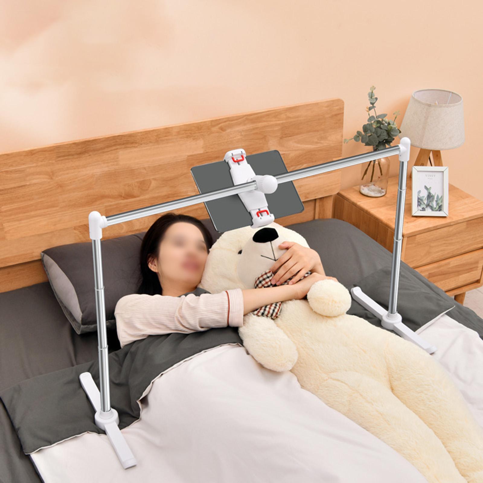 Cell Phone Holder for Bed Height Adjustable Universal for Office Bed Desktop