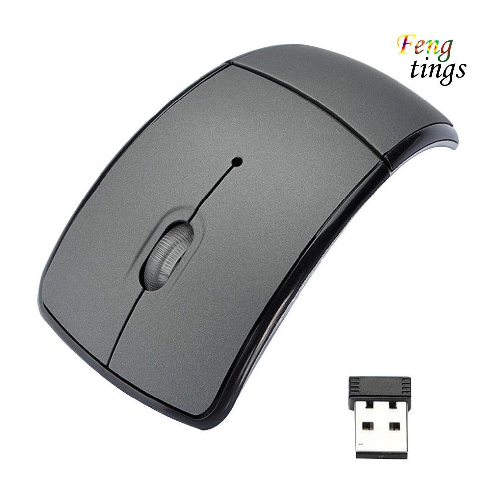 Chuột không dây Hình Vòng Cung 2.4g Có Thể Gập Lại Tiện Dụng