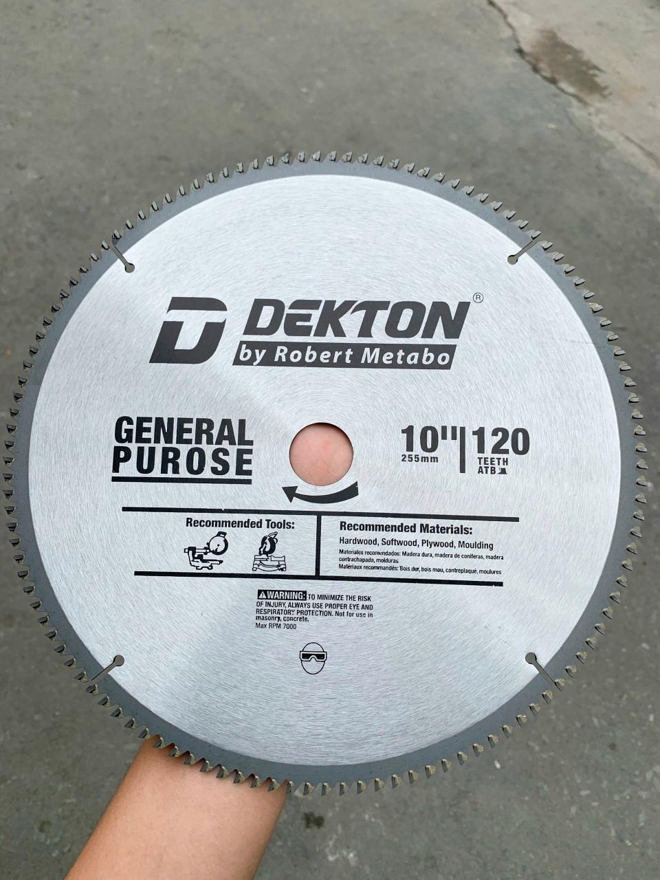MÁY CẮT NHÔM TRƯỢT 2000W DEKTON DK-CN256BT - HÀNG CHÍNH HÃNG