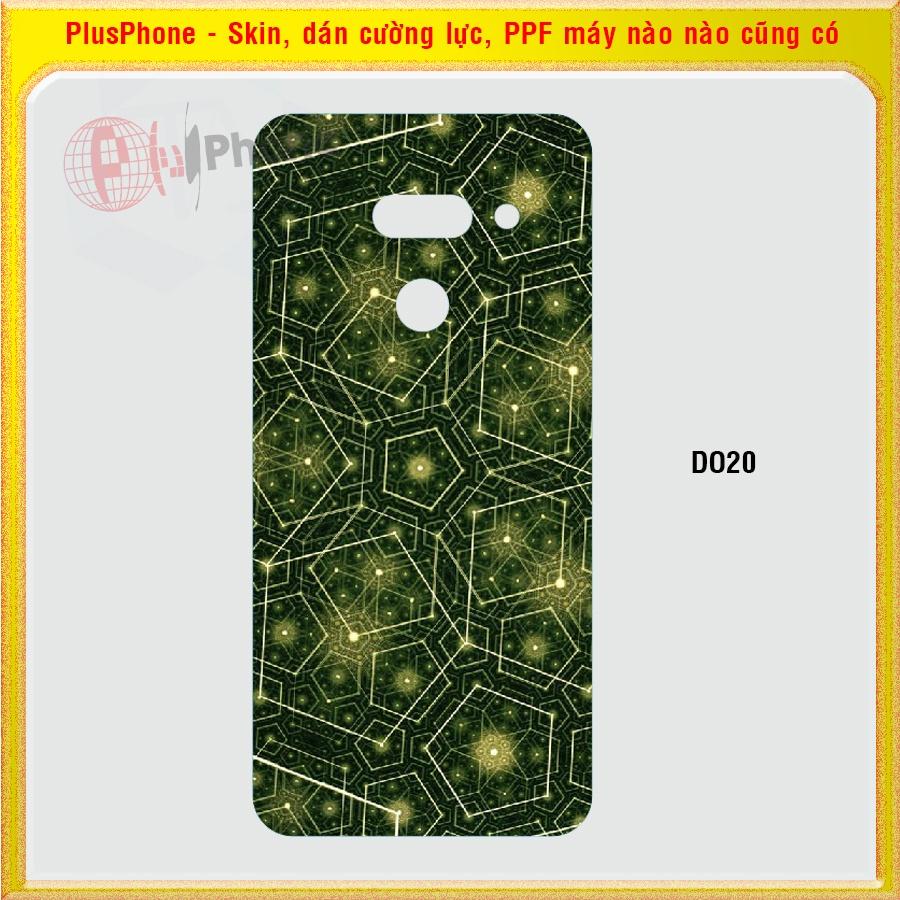 Dán Skin cho LG G6, G7, G7 Fit, G7 Plus, G8 thinQ, G8x in hình nhiều mẫu hot, độc lạ