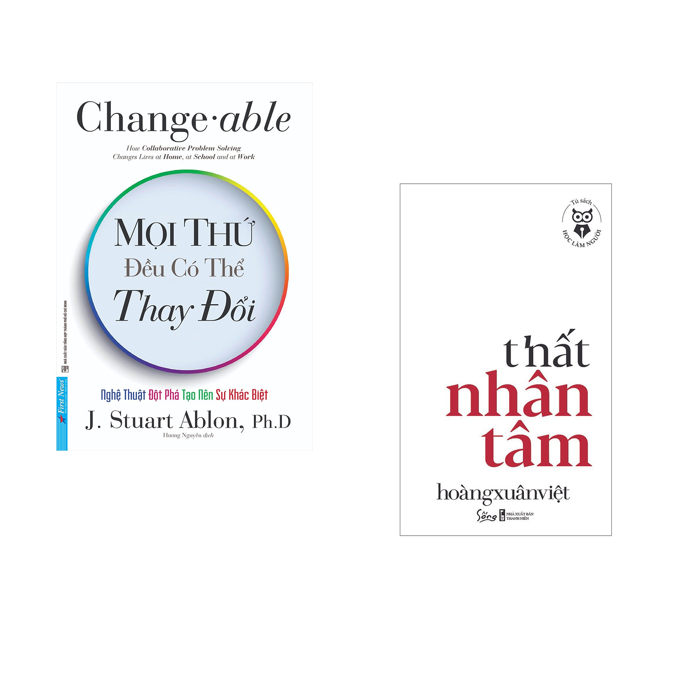 Combo 2 cuốn sách: Mọi Thứ Đều Có Thể Thay Đổi + Học làm người - Thất nhân tâm
