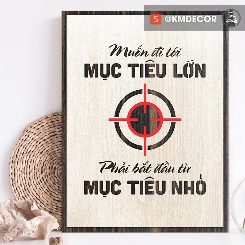 Tranh treo tường trang trí tạo động lực