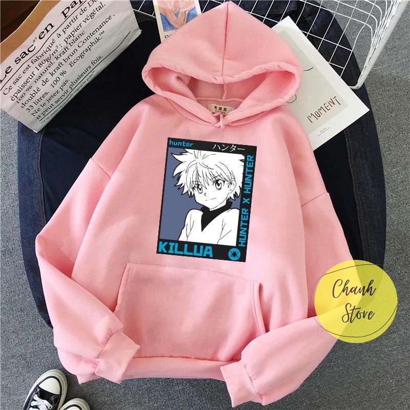 Áo Hoodie Unisex Oversize Killua Hunter x Hunter