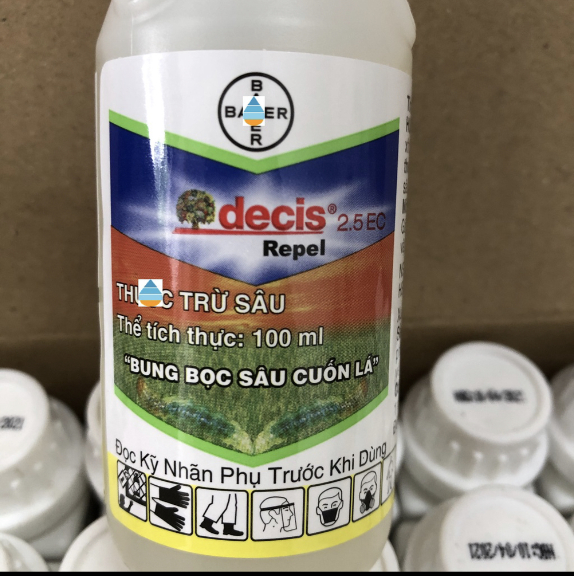 Decis - trừ sâu, bung bọc sâu cuốn lá, trừ tép giáo