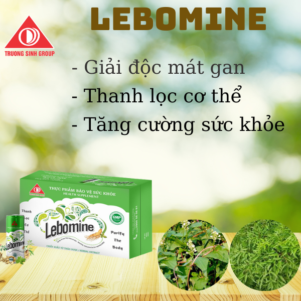 Nước uống thảo dược Lebomine 330ml