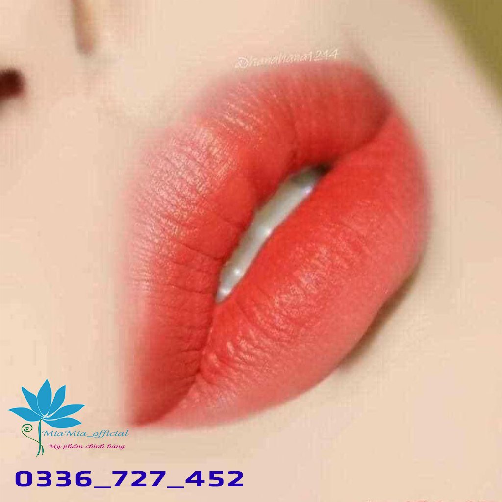Son Kem Lì 3CE Cloud Lip Tint Peach Tease - Sắc Cam Đào Đỏ Ấm Bền Màu Lâu Trôi