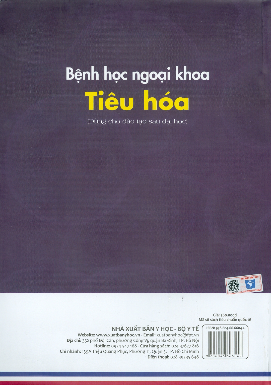 Bệnh Học Ngoại Khoa Tiêu Hóa (Dùng cho đào tạo sau đại học) - ảnh 3