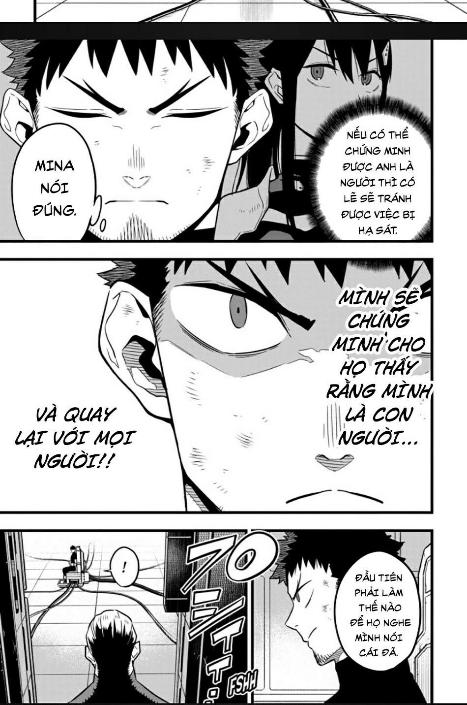 hôm nay - tôi hóa kaiju chapter 34 15