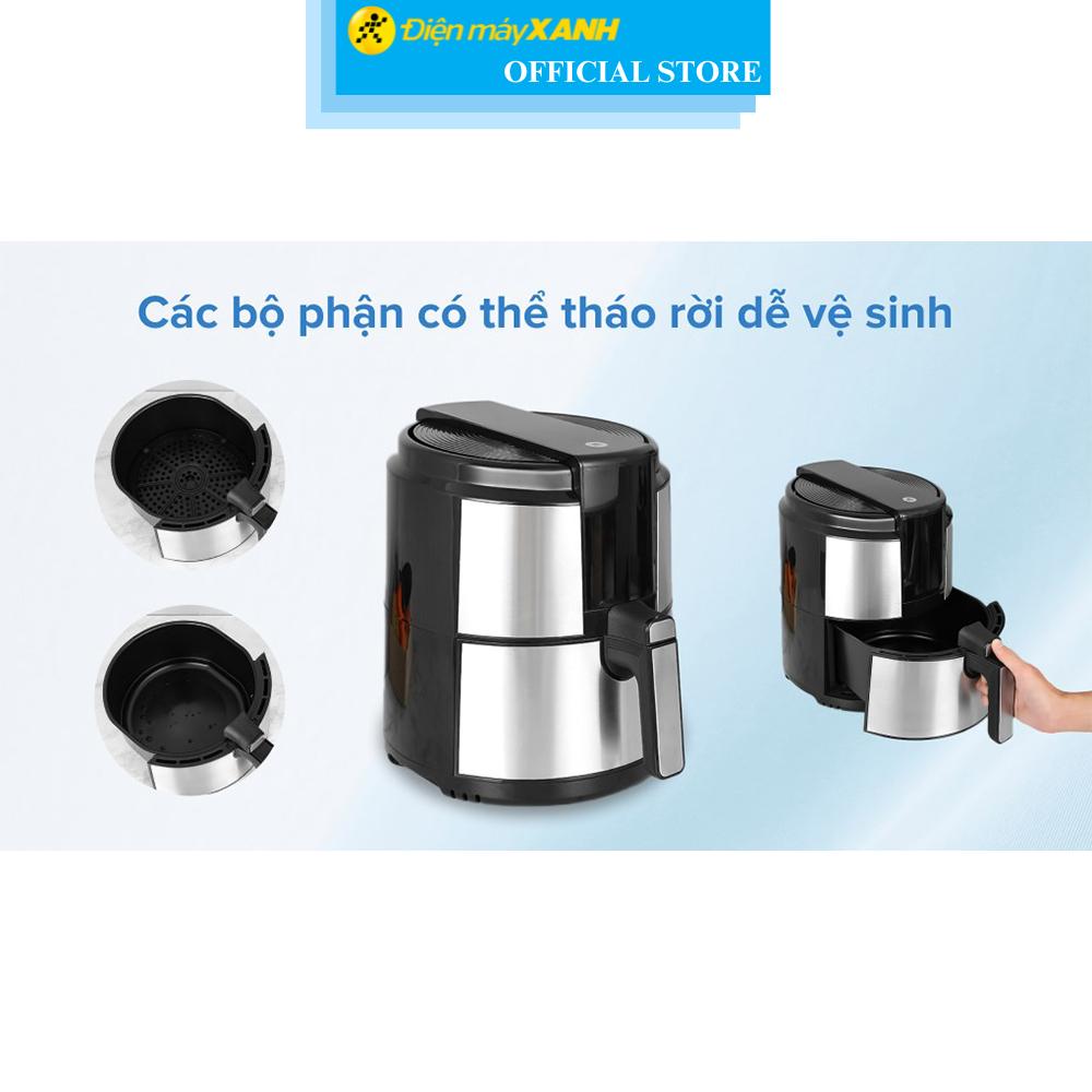 Nồi chiên không dầu Mishio MK-221 5 lít - Hàng Chính Hãng