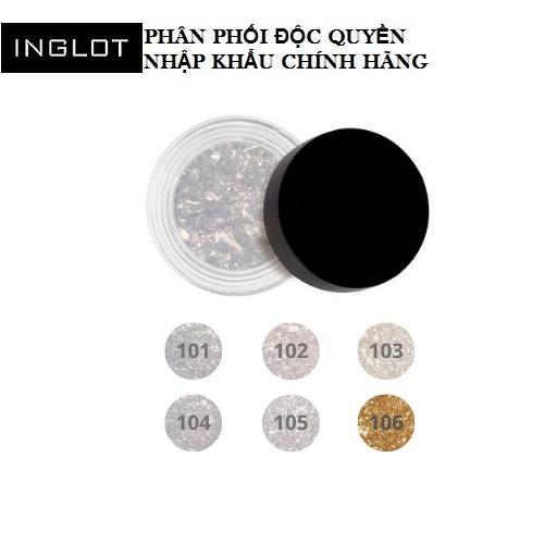 Phấn bột hạt lớn kim tuyến Inglot Body Sparkles Crystals (1g)