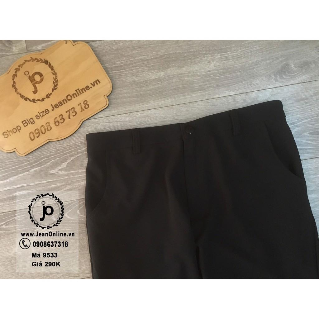 Quần Tây Thun Bigsize Nữ (MS 9533) quần tây bigsize, quần công sở, thời trang nữ