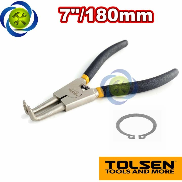 Kìm mở phe ngoài miệng cong Tolsen 10092 dài 180mm