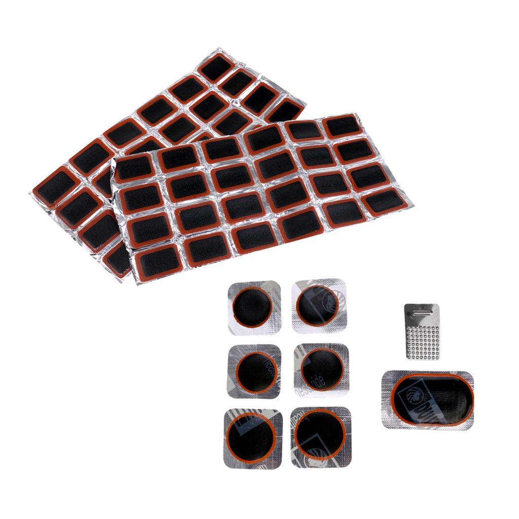 2 Set Bicycle Bike MTB Multi-use Bicycle Cycling Tire Tyre Repair Tools Kit Box Glue Patch