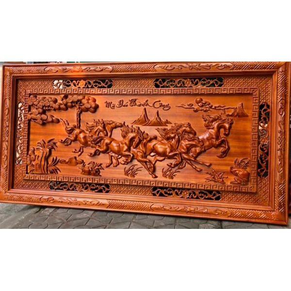 Tranh Gỗ Hương Đỏ Nam Phi