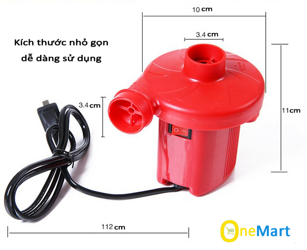 Máy bơm hút ghế hơi đệm phao bơi 2 chiều công suất cực mạnh