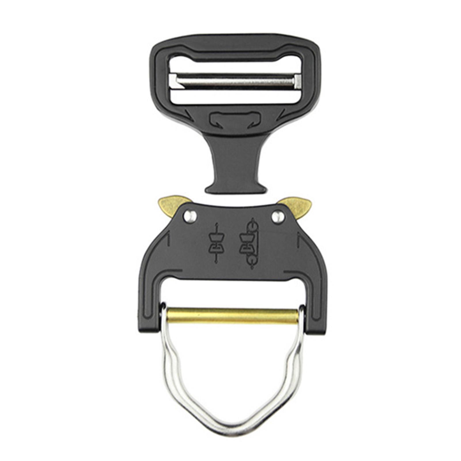 Quick Release Buckle 1.5inch Belt Buckle Hook for Luggage Strap Backpack Bag