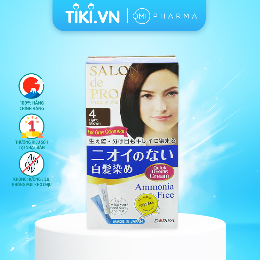 KEM NHUỘM TÓC PHỦ BẠC SALON DE PRO 4
