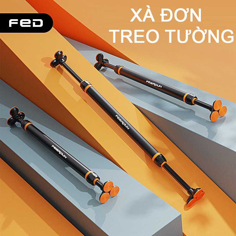 Xà Đơn Treo Tường Thế Hệ Mới FED-0228 - Kích Thước 65-90CM