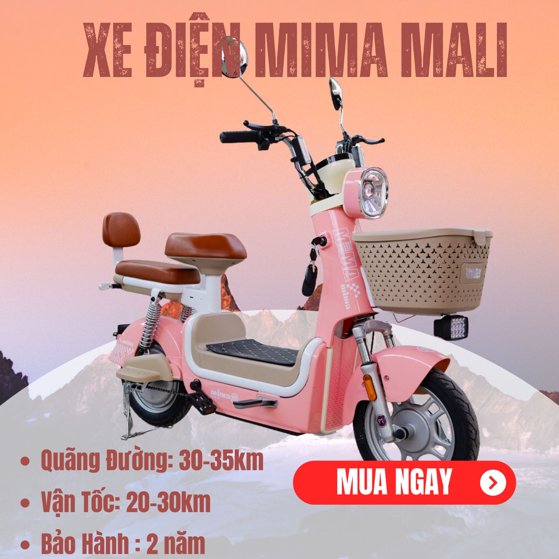 XE ĐIỆN MIMA MALI