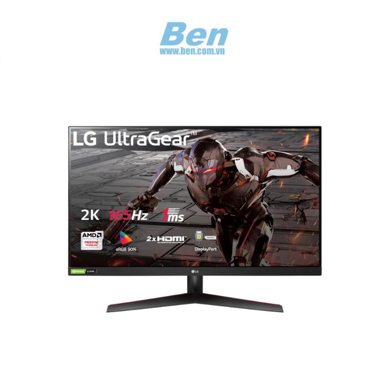 Màn hình LCD LG 31.5 inch UltraGear 32GN600-B.ATV (WFHD| IPS| 165Hz| HDMI+DP)- BH chính hãng 24 tháng/Hàng chính hãng