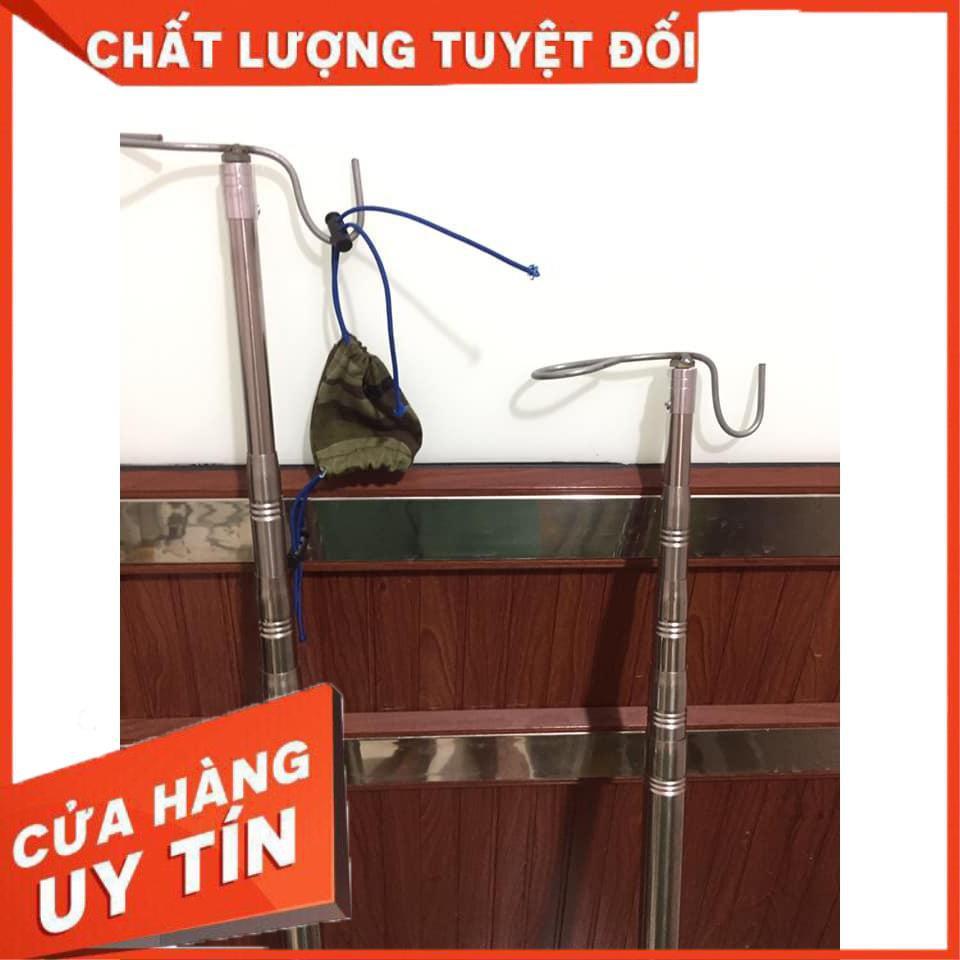 Sào bẫy Chim, Sào rút Inox đa năng 3m 5m 6m 7m SAO-CHIM - Sanami Fishing Store