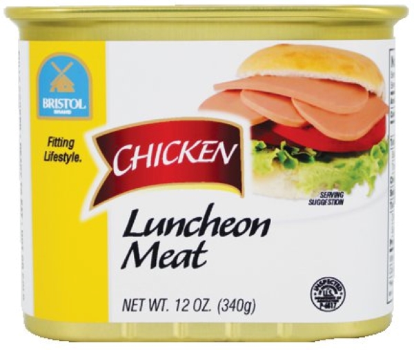Thịt hộp Bristol Chicken 340 GR