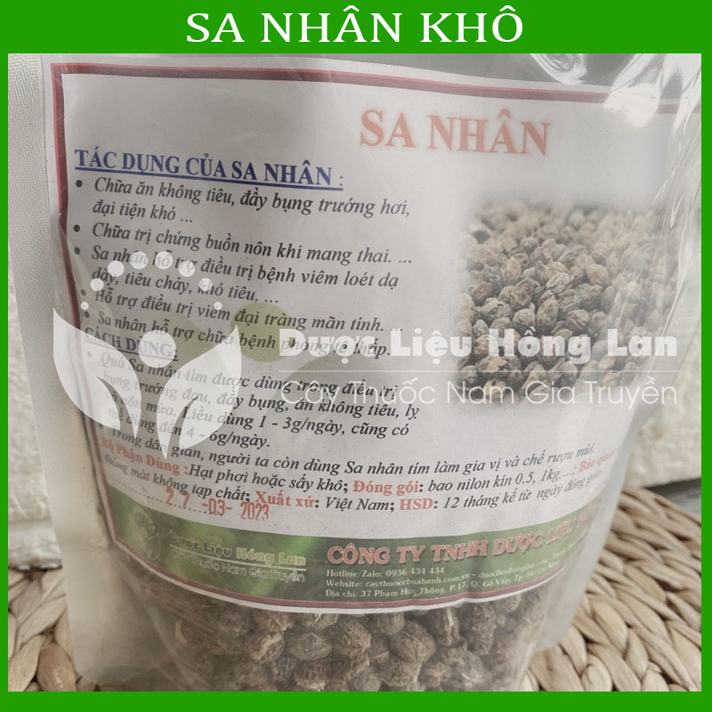 100G Sa Nhân hạt khô sạch loại 1