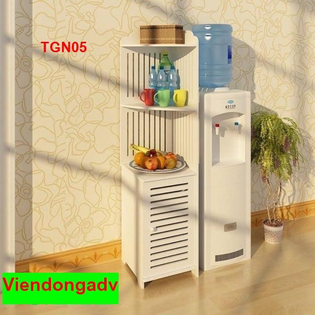 Tủ góc nhà tắm có cánh - Tủ lắp ráp đa năng