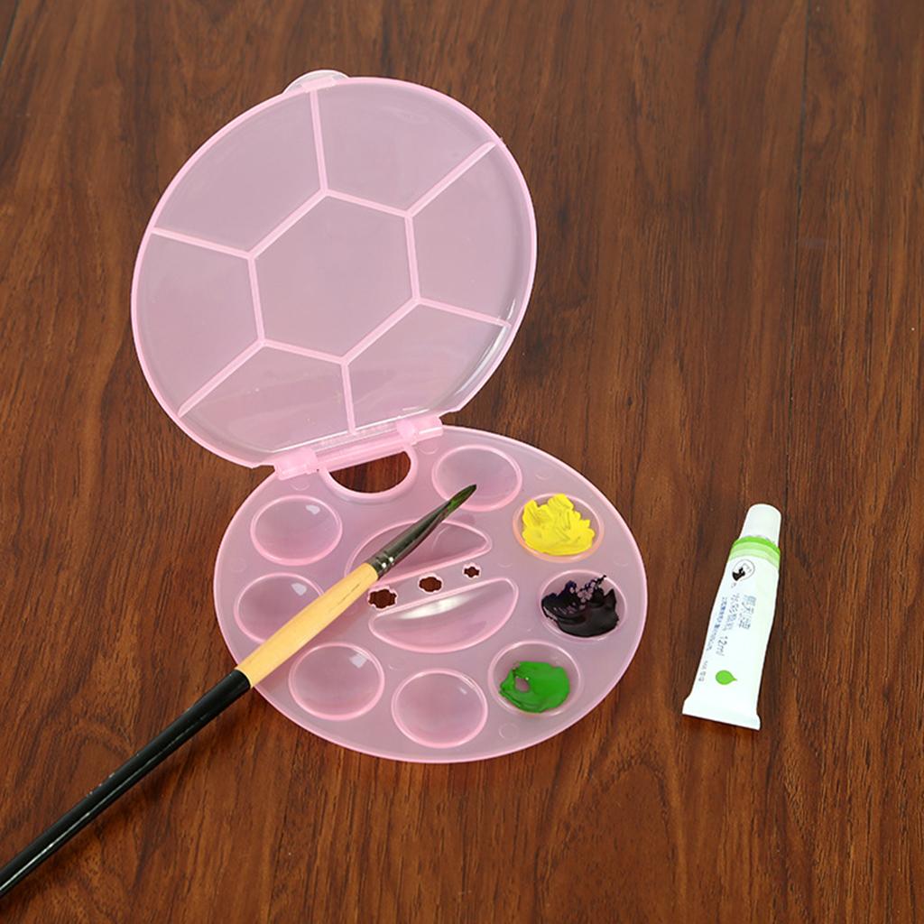 3pcs Paint Palette Paint Box Container for Watercolor Acrylic oil painting