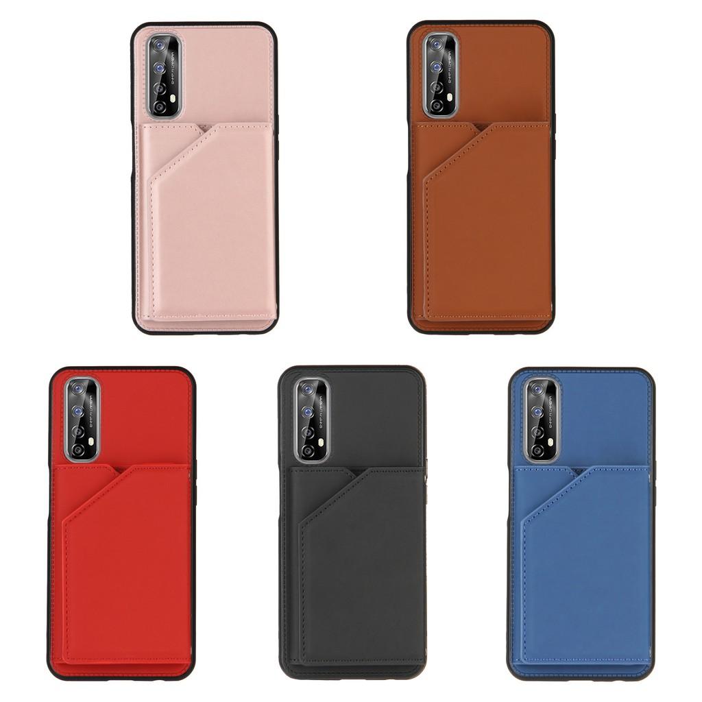 Ốp lưng điện thoại dạng ví da có ngăn đựng thẻ cho OPPO F17 Pro A93 A92 A72 A52 A53 A53s A32 A9 2020 A5 2020 A11 A11X