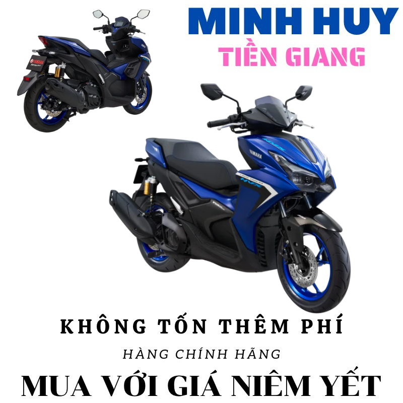 Xe Tay Ga Yamaha NVX 155 2025 có YECVT phiên bản Xanh GP