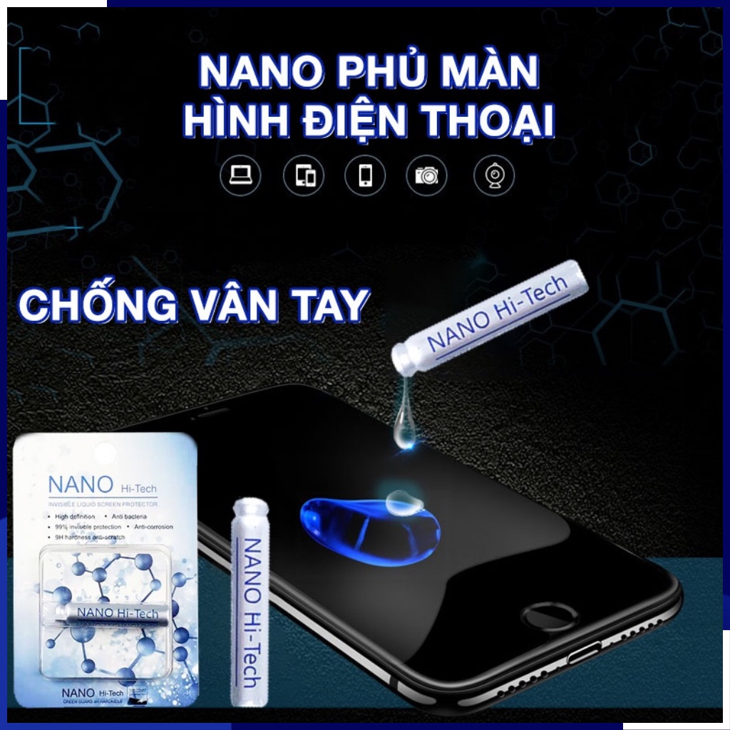 Bình xịt vệ sinh màn hình điện thoại laptop đa chức năng nano hitech chống bám bẩn phụ kiện huỳnh tân store